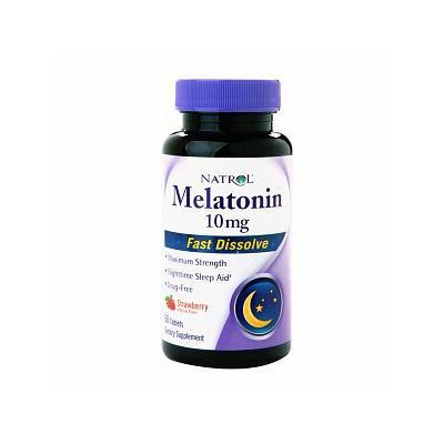 Мелатонин Natrol Melatonin 10 Mg Fast Dissolve 60 Таблеток