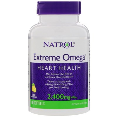 Омега 3 Natrol 'Omega Extreme' 60 капс