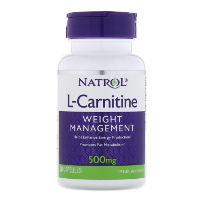 Карнитин Natrol 'L-Carnitine 500mg' 30 капс