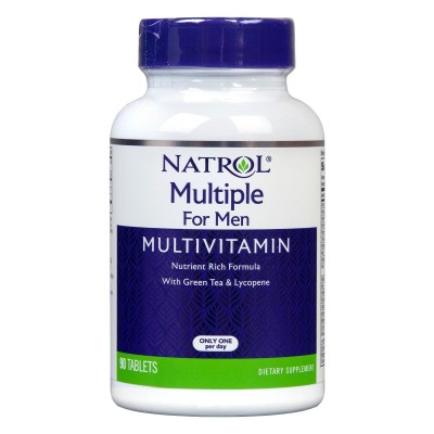 Витаминно-минеральный комплекс для мужчин Natrol 'Multiple for Men Multivitamin' 90 таб
