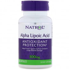 Антиоксидант Natrol 'Alpha Lipoic Acid 300mg' 50 капс Антиоксидант Natrol 'Alpha Lipoic Acid 300mg' 50 капс