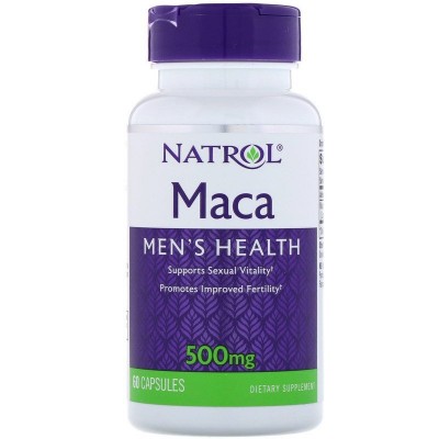 Мака Natrol 'Maca Extract 500mg' 60 капс