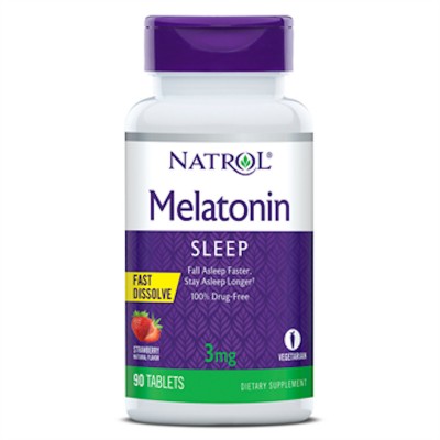 Мелатонин Natrol 'Melatonin 3mg Fast Disolve' 90 табл