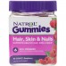 Natrol, Витамины для волос, кожи и ногтей, жевательные, малина, 90 таблеток