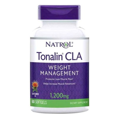 Комплекс для снижения веса и контроля аппетита Natrol Tonalin CLA, 60 капсул
