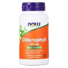 NOW Хлорофилл NOW Chlorophyll 100 мг, 90 капсул