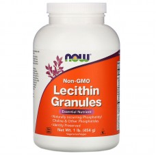 Now Foods Лецитин в гранулах, 454 г