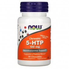 Now Foods,   Поддержка Нейромедиаторов, 5-HTP, Natural Citrus Flavor, 100 mg, 90 капсул Now Foods,   Поддержка Нейромедиаторов, 5-HTP, Natural Citrus Flavor, 100 mg, 90 капсул