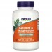 Now Foods,   Поддерживает Здоровье Костей, Кальций и магний, 227 г