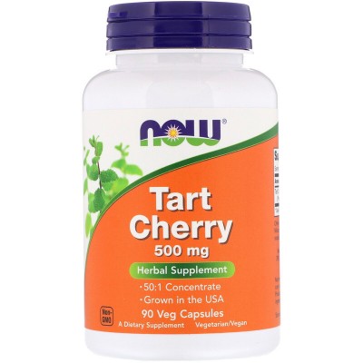 Now Foods,   Антиоксидант, Вишня, 500 мг, 90 вегетарианских капсул