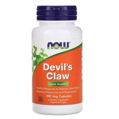 Now Foods, Devil's Claw (коготь дьявола), 165 мг/капс, 100 капсул