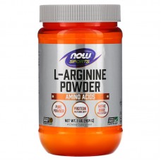 Now Foods, Комплекс Аминокислот, Sports, L-Arginine Powder, 454 г