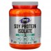 Now Foods, Sports, Изолят соевого белка, натуральный неаромаизированный, 907 г