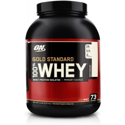 Optimum Nutrition '100% Whey Protein Gold Standard', белый шоколад, 2,26 кг