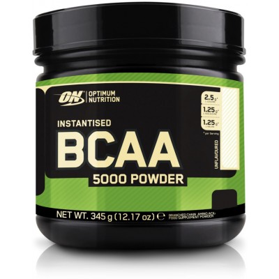 Optimum Nutrition 'BCAA 5000 Powder', без вкуса, 345 г