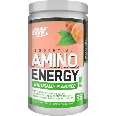 Optimum Nutrition Essential Amino Energy Naturally Flavored Peach Tea, 225 г