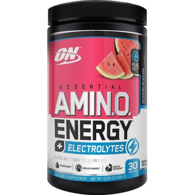 Optimum Nutrition Essential Amino Energy + Electrolytes Watermelon Splash, 285 г (10,05 унции)