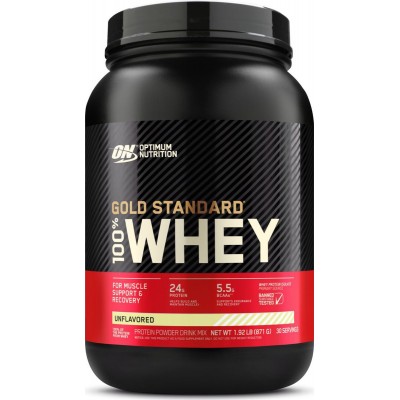 Optimum Nutrition Gold Standard 100% Whey Unflavored, 871 г (1,92 фунта)