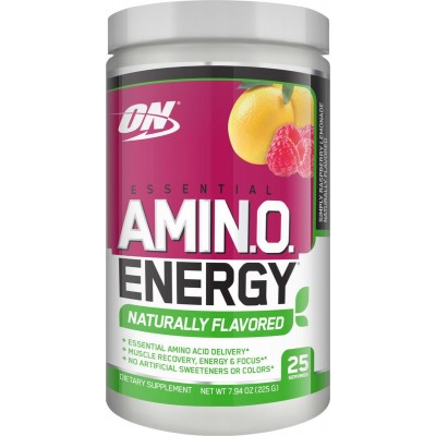 Optimum Nutrition Essential Amino Energy Naturally Flavored Raspberry Lemonade, 225 г