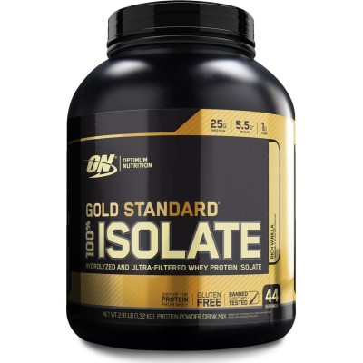 Optimum Nutrition Gold Standard 100% Isolate Rich Vanilla, 1,32 кг (2,91 фунта)