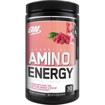 Optimum Nutrition Essential Amino Energy Tea Series Raspberry Black Tea, 270 г