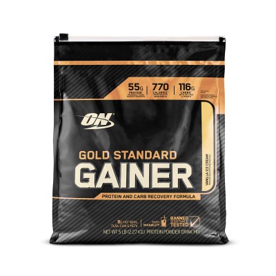 Optimum NutritionGold Standard Gainer 5 lb Vanilla Ice Cream