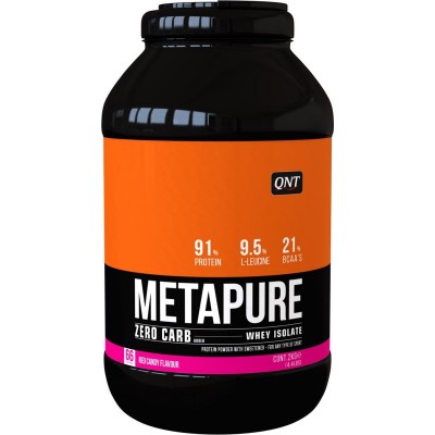 Изолят QNT 'Metapure Zero Carb' Красная конфета 2 кг