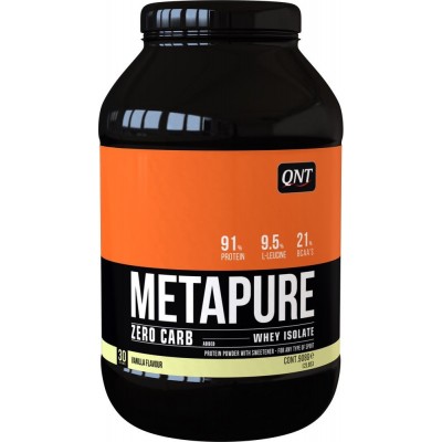Изолят QNT 'Metapure Zero Carb' Ваниль 908 гр