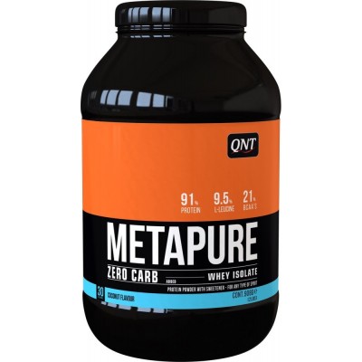 Изолят QNT 'Metapure Zero Carb' Кокос 908 гр