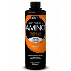 Аминокислотный комплекс QNT Amino Liquid Formula 40000 мг, красные фрукты, 500 мл