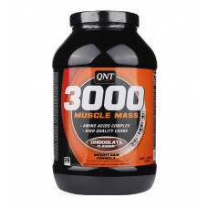 Гейнер QNT Muscle Mass 3000, 4500 г, вкус: шоколад