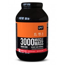Гейнер QNT 'Muscle Mass 3000' Клубника 1,3 кг