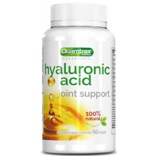 Гиалуроновая кислота Quamtrax Nutrition Hyaluronic Acid, 60 капсул Гиалуроновая кислота Quamtrax Nutrition Hyaluronic Acid, 60 капсул