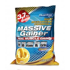 Гейнер Quamtrax Nutrition Massive Gainer, 3700 г, вкус: ваниль