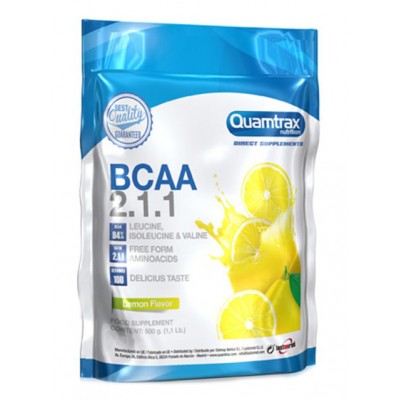 BCAA Quamtrax Nutrition BCAA 2:1:1 Powder, 500 г,