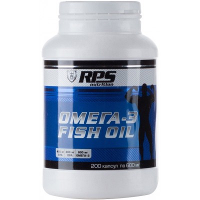 Жирные кислоты RPS Nutrition Fish Oil, 200 капсул