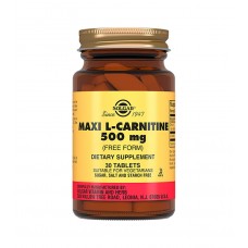 Solgar L-карнитин Maxi L-Carnitine 500 мг 30 таб