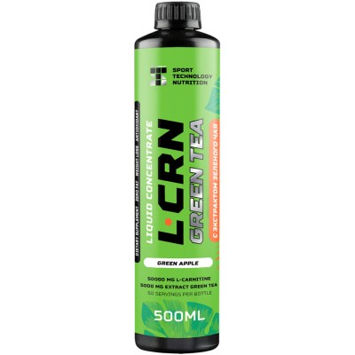 L-карнитин Sport Technology Nutrition L-carnitine + Green Tea, 0,5 л