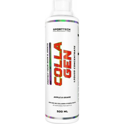 Препарат для суставов и связок Sport Technology Nutrition Collagen Концентрат яблоко-виноград, 0,5 л