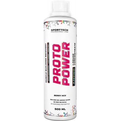 Аминокислотный комплекс Sport Technology Nutrition Proto Power Ягодный микс, 500 мл