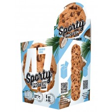 Протеиновое печенье Sporty Protein, шоколад-кокос, 6 шт х 60 г Протеиновое печенье Sporty Protein, шоколад-кокос, 6 шт х 60 г