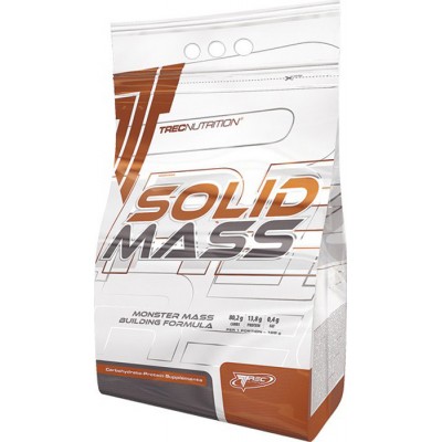 Trec Nutrition Solid Mass (Гейнер), 3000 гр, ваниль