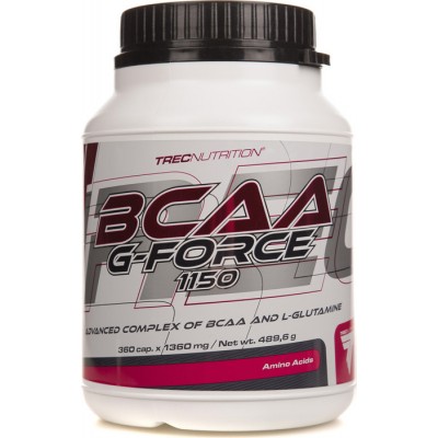 Trec Nutrition BCAA G-force (БЦАА), 360 капсул