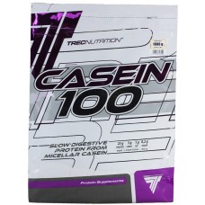 Trec Nutrition Casein 100 (Казеиновый протеин), 600 г, клубника-банан