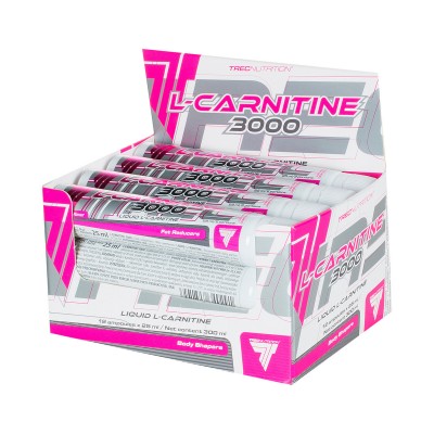 Trec Nutrition L-Carnitine 3000 (Л-карнитин), 25 мл, 12 шт