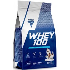 Trec Nutrition Whey 100 (Протеин сывороточный), 900 г, шоколад-кокос