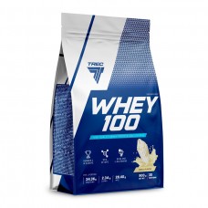 Trec Nutrition Whey 100 (Протеин сывороточный), 900 г, ваниль
