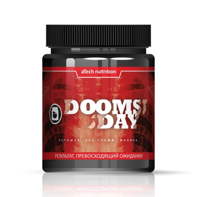 Предтренировочный комплекс aTech Nutrition, со вкусом малины, 240 г