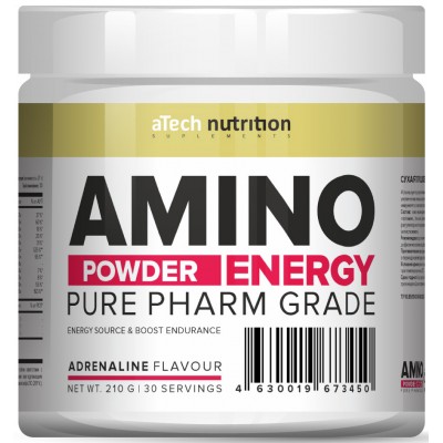 Аминокислоты aTech Nutrition аминокислотный комплекс Amino Energy Адреналин, 210 г