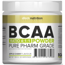 Комплекс аминокислот (BCAA) aTech Nutrition BCAA 4:1:1 Яблочный сидр, 150 г